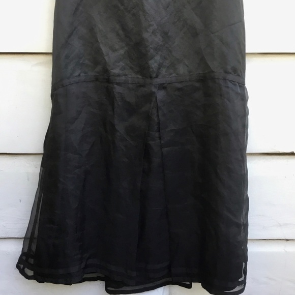Biya Johnny Was sleeveless black beaded  dress S - Picture 6 of 8